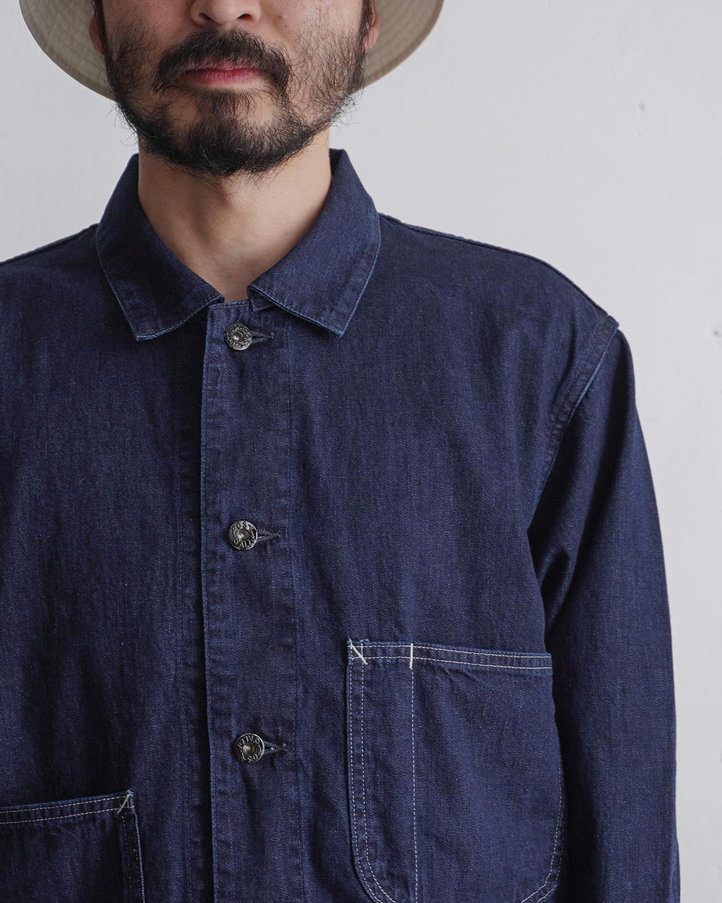 ＼早得24時間限定ポイント10倍／POSTOVERALLS ポストオーバーオールズ メカニック ブラウス シャツ ジャケット Mechanic Blouse 2 8oz Denim デニム ブルゾン 1110R-8DI【送料無料】