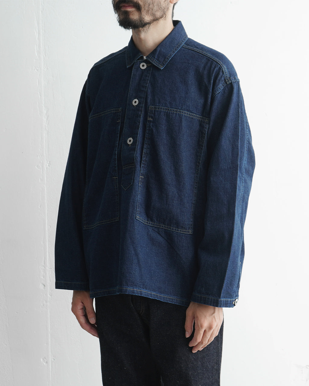 POST O'ALLS ポストオーバーオールズ アーミー シャツ ARMY SHIRT 1204-8DI【送料無料】