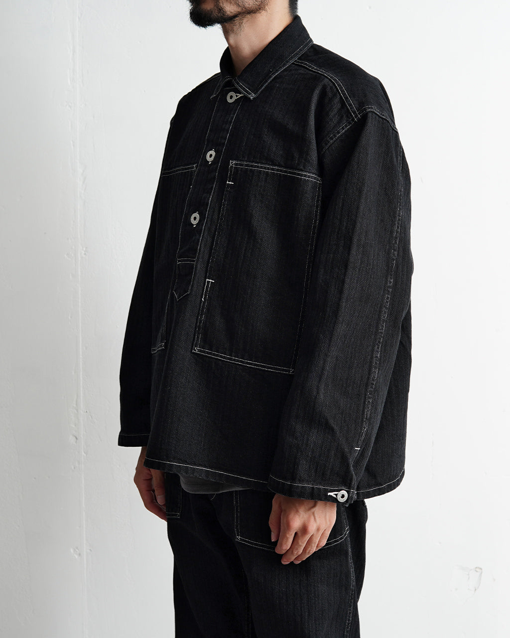 【SALE！50%OFF】POST O'ALLS ポストオーバーオールズ アーミー シャツ ARMY SHIRT 1204-HBI 1204-HBB【送料無料】