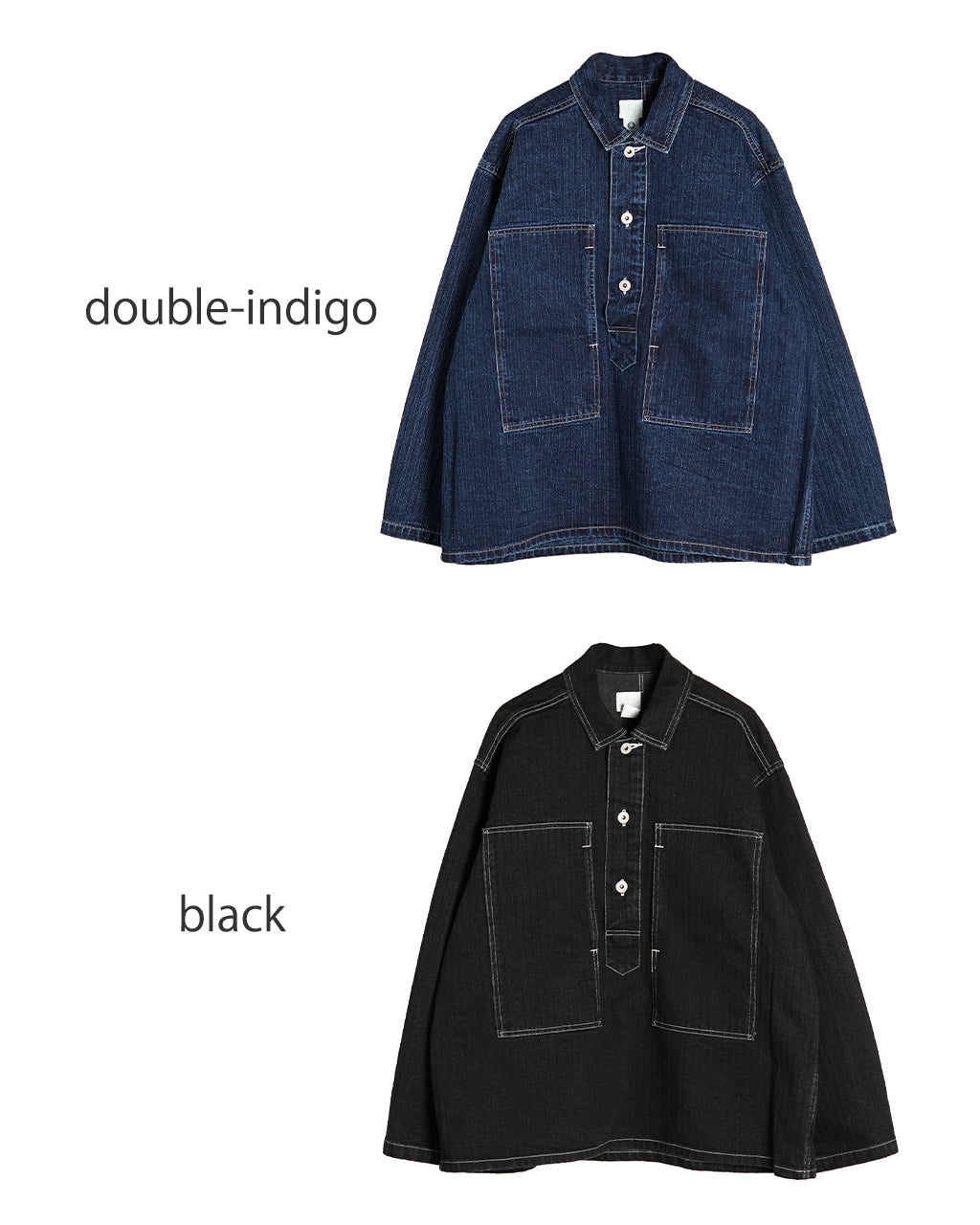 ＼20％OFFクーポン対象／POST O'ALLS ポストオーバーオールズ アーミー シャツ ARMY SHIRT 1204-HBI 1204-HBB【送料無料】