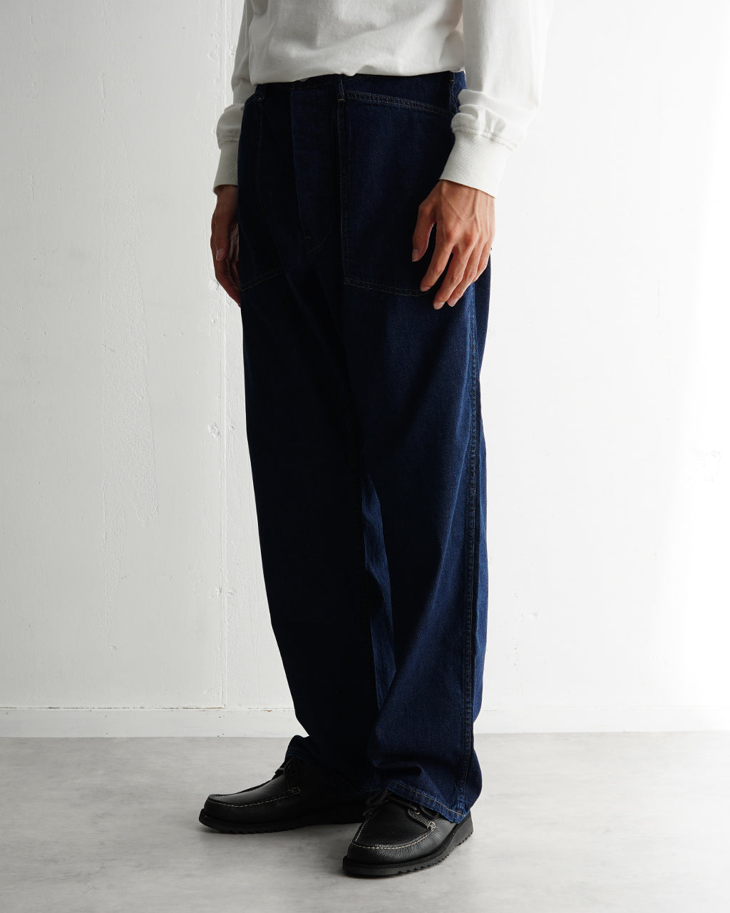 ＼合計3万円以上購入で20%OFFクーポン！／POST O'ALLS ポストオーバーオールズ アーミー パンツ ARMY PANTS デニム 1301-8DI【送料無料】