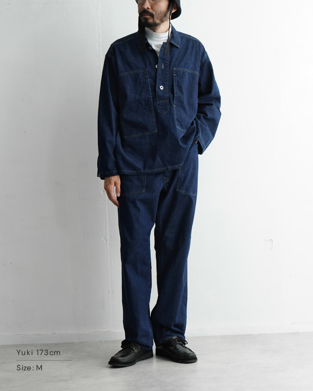 【SALE！40%OFF】POST O'ALLS ポストオーバーオールズ アーミー パンツ ARMY PANTS デニム 1301-8DI【送料無料】