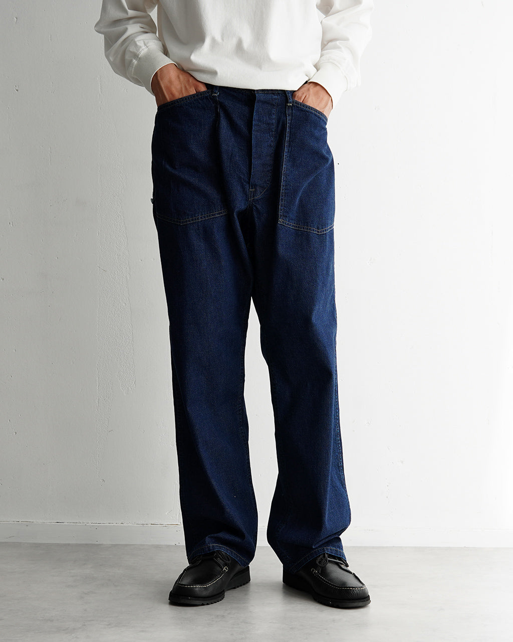 【SALE！40%OFF】POST O'ALLS ポストオーバーオールズ アーミー パンツ ARMY PANTS デニム 1301-8DI【送料無料】