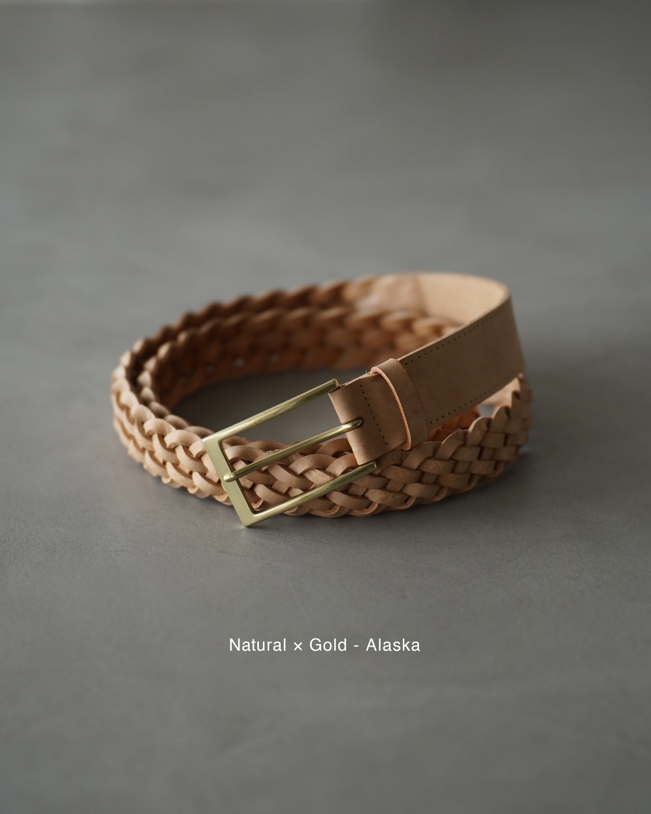Post Production Mesh-Belt メッシュベルト レザー編み｜Crouka(クローカ)