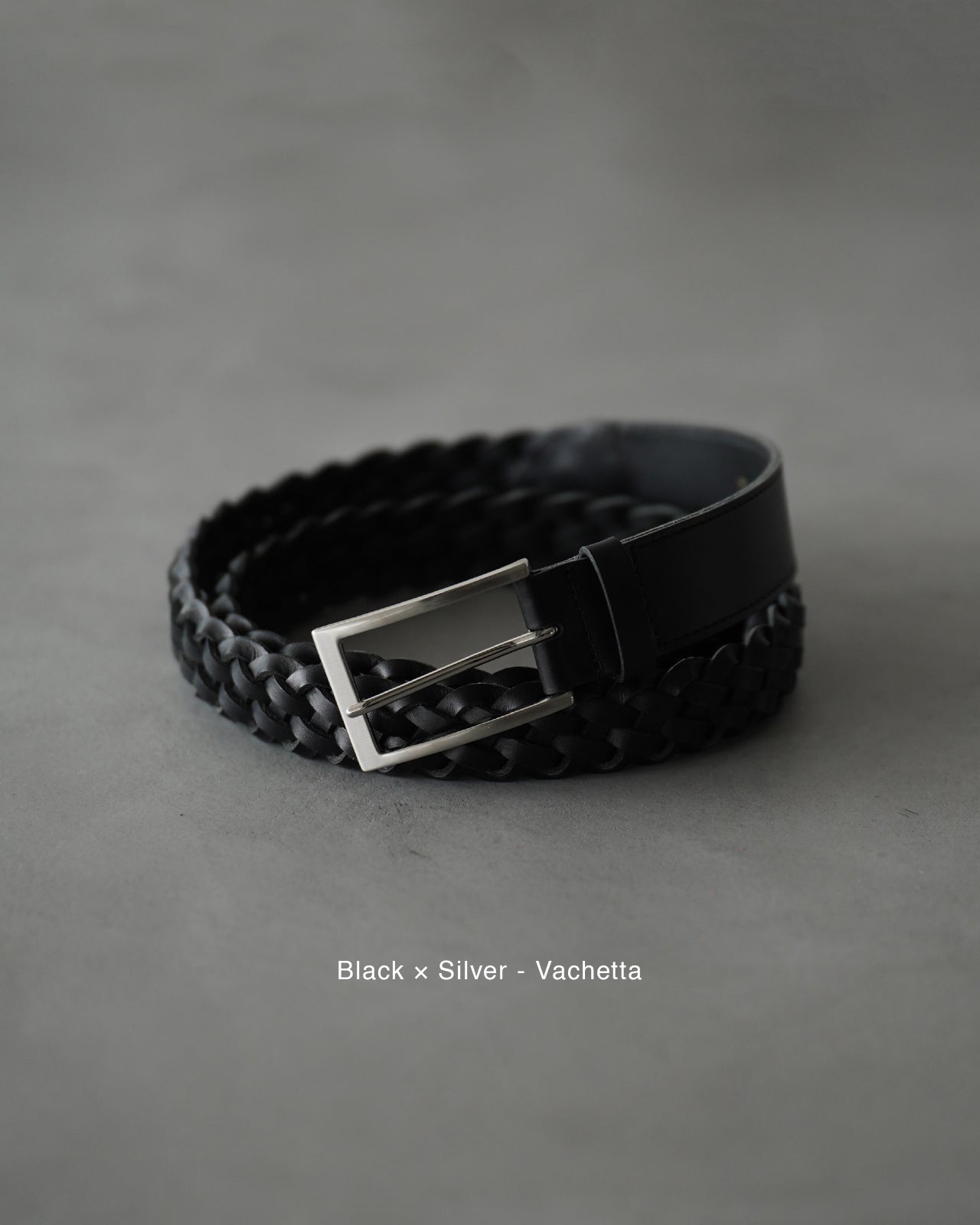 Post Production Mesh-Belt メッシュベルト レザー編み｜Crouka(クローカ)