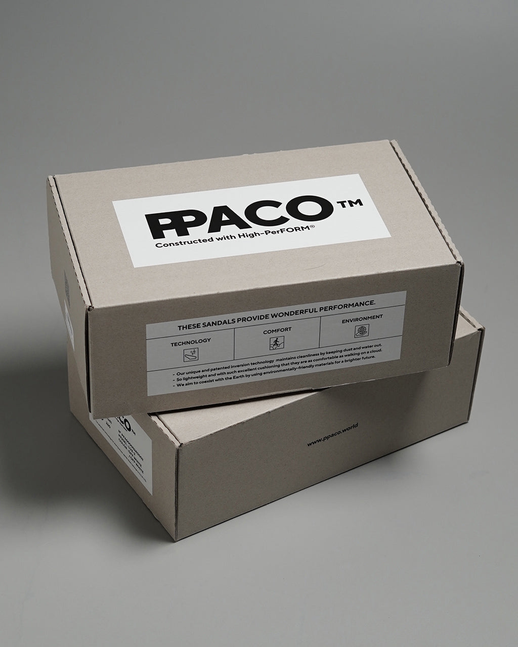 パコ PPACO LUX-2 スライド サンダル ダークグレー オフホワイト レディース メンズ PPA2412002