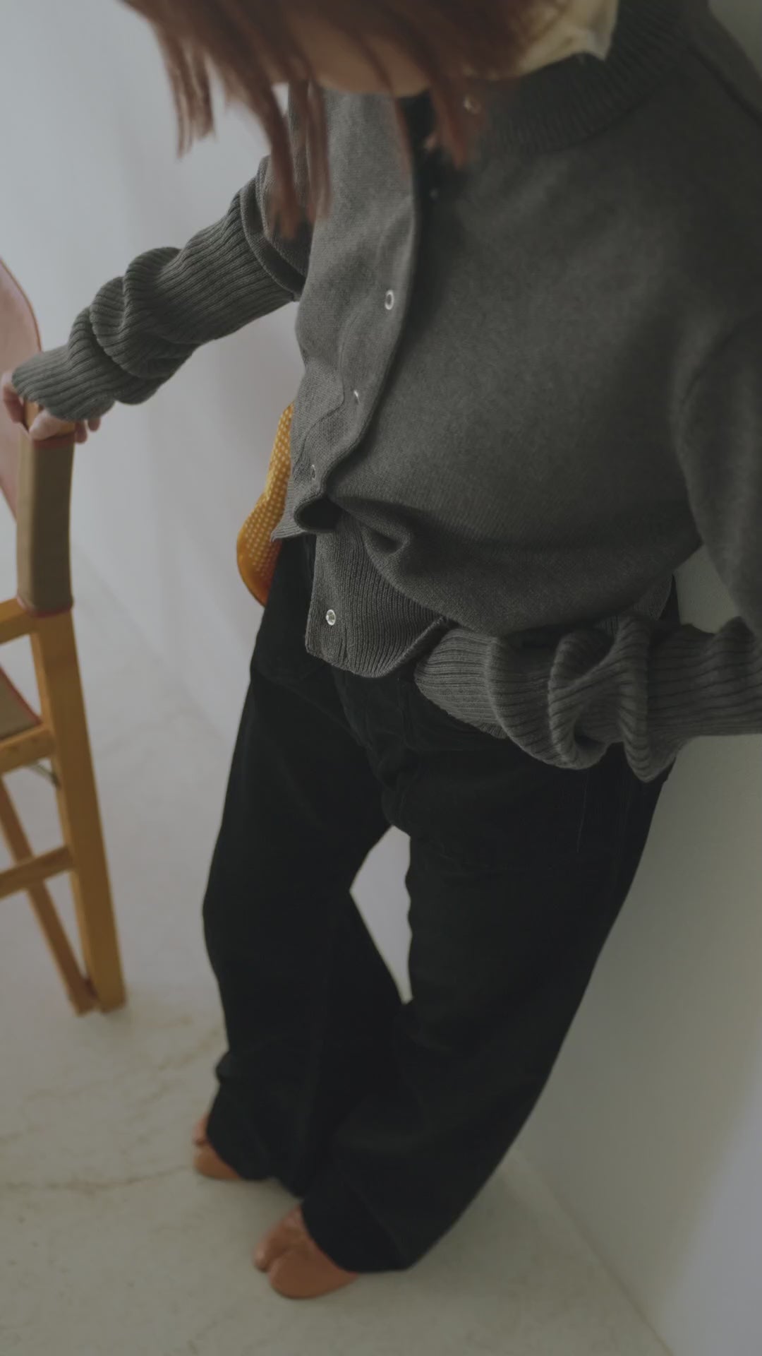 シンゾーン THE SHINZONE ロングリブカーディガン レディース