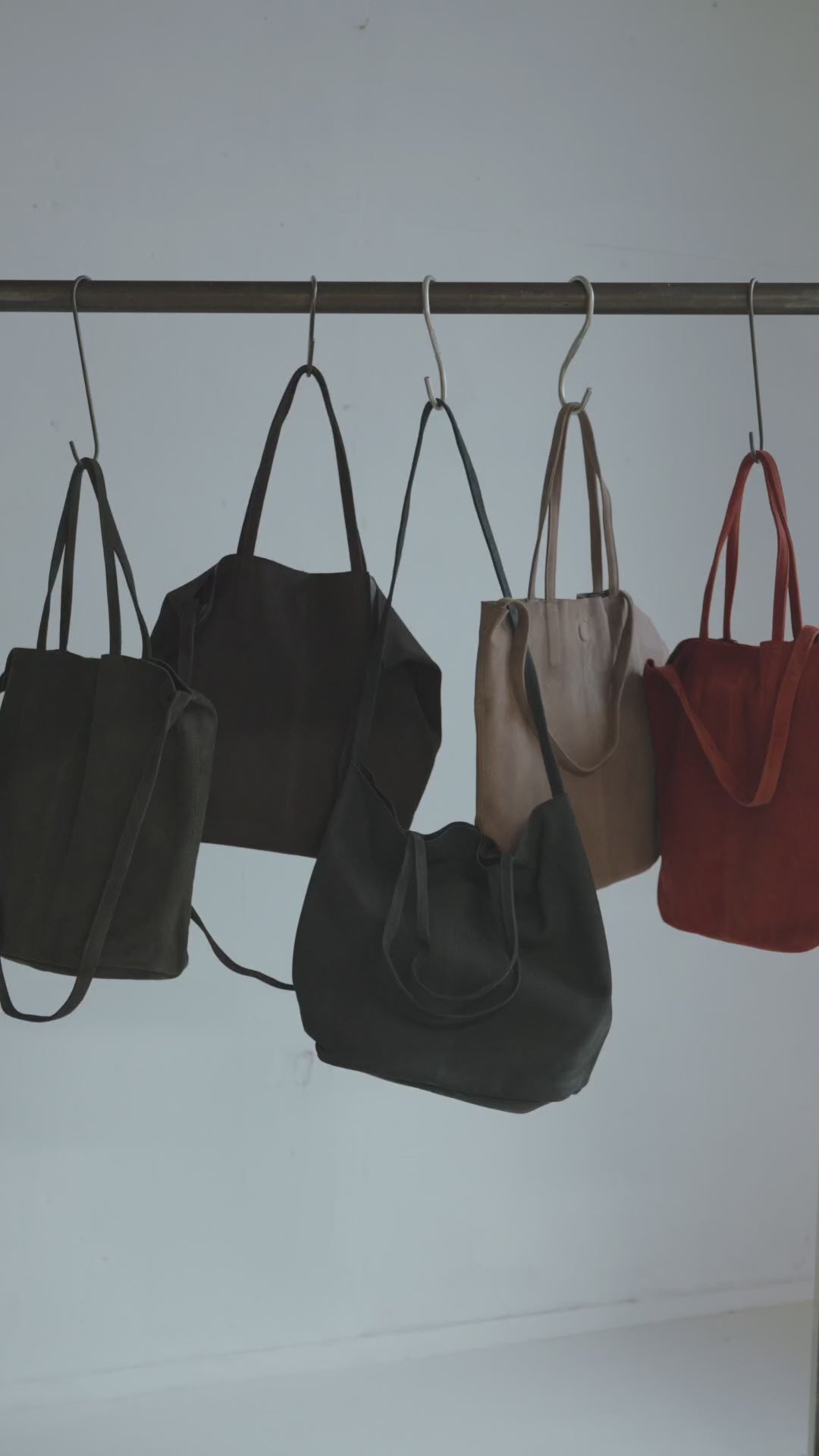 Morphee モルフェ 3WAYミディアムトート スエード レディース