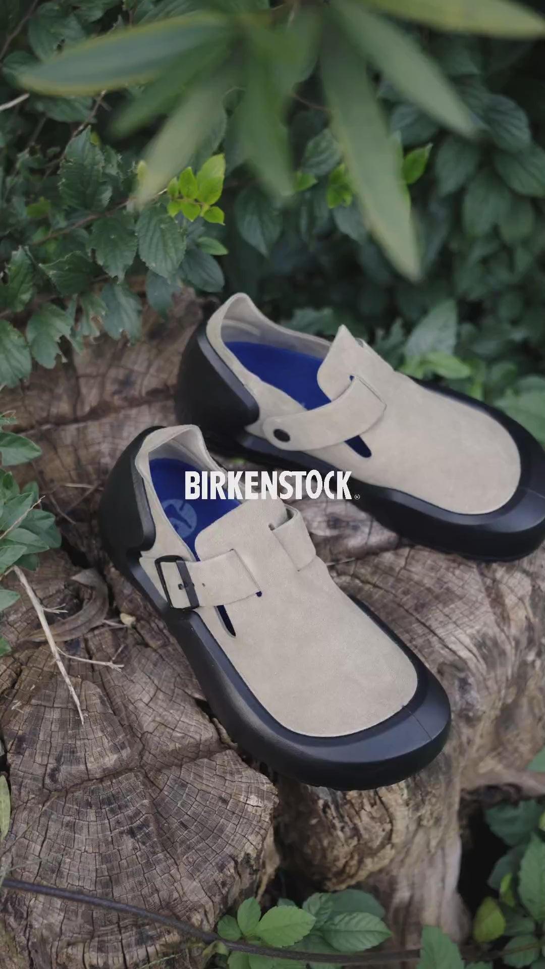 BIRKENSTOCK｜Reykjavik メンズ レザーシューズ 軽量ヌバックスリッポン