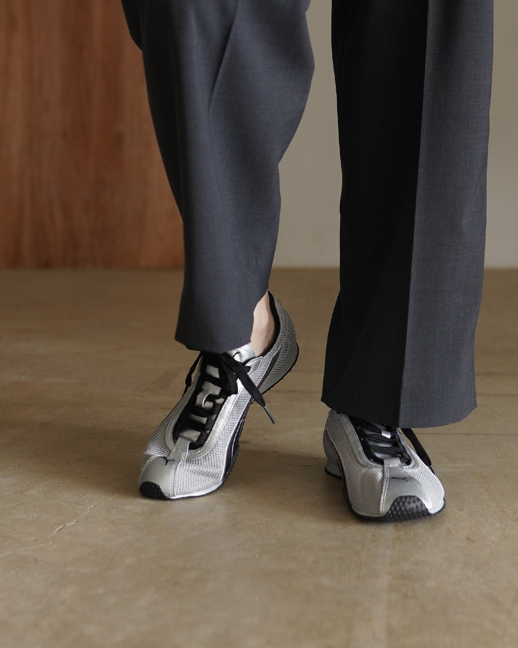 PUMA プーマ H-STREET CHROME Hストリートクローム PUMA-Silver | Crouka(クローカ)