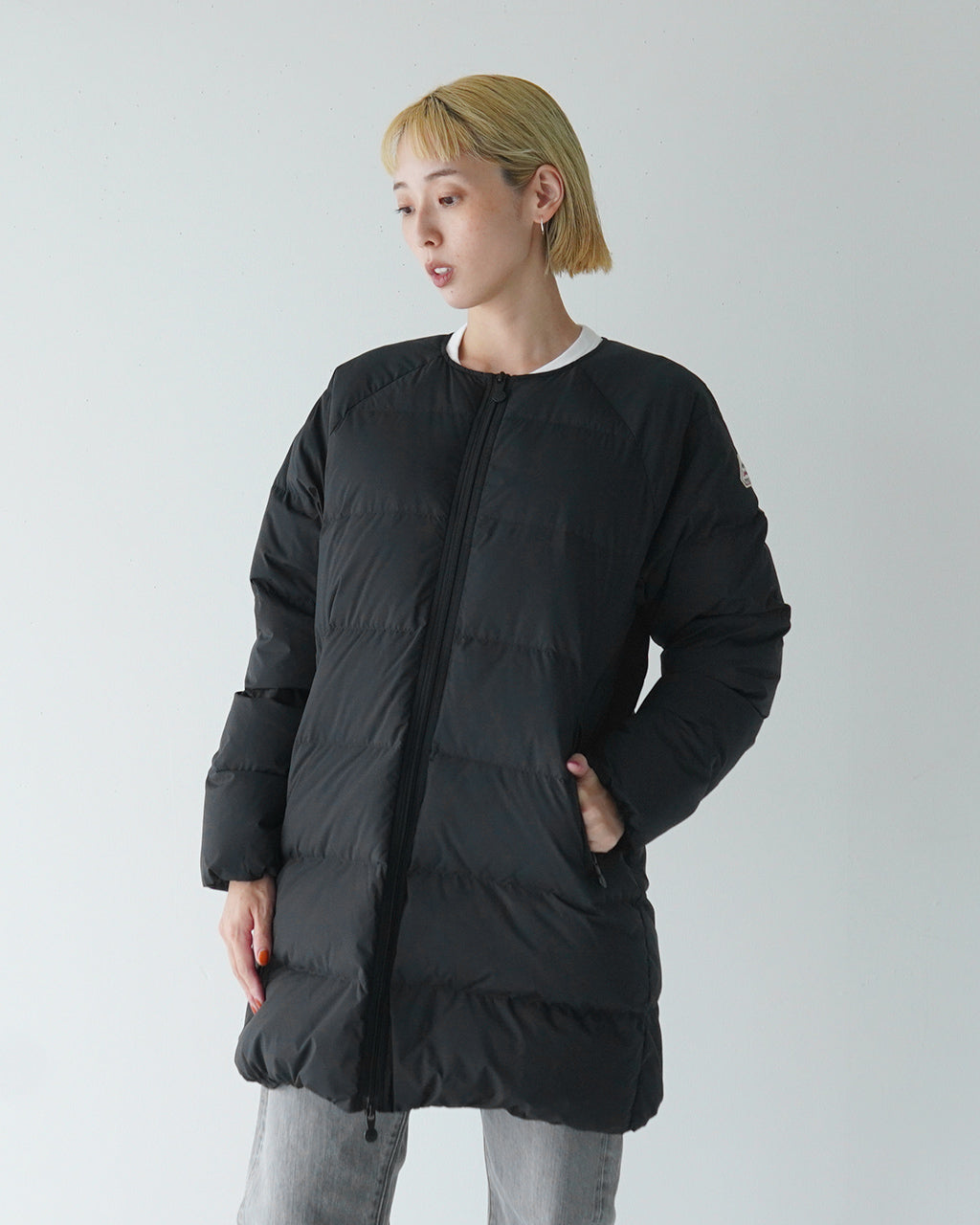 【SALE！30%OFF】PYRENEX ピレネックス アートニー ソフト 3 ARTNEY SOFT 3 ノーカラー ダウンコート HWU001【送料無料】