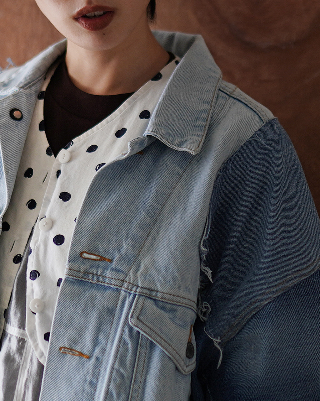 QUIITO PT DENIM JACKET BLUE Q25A-J001