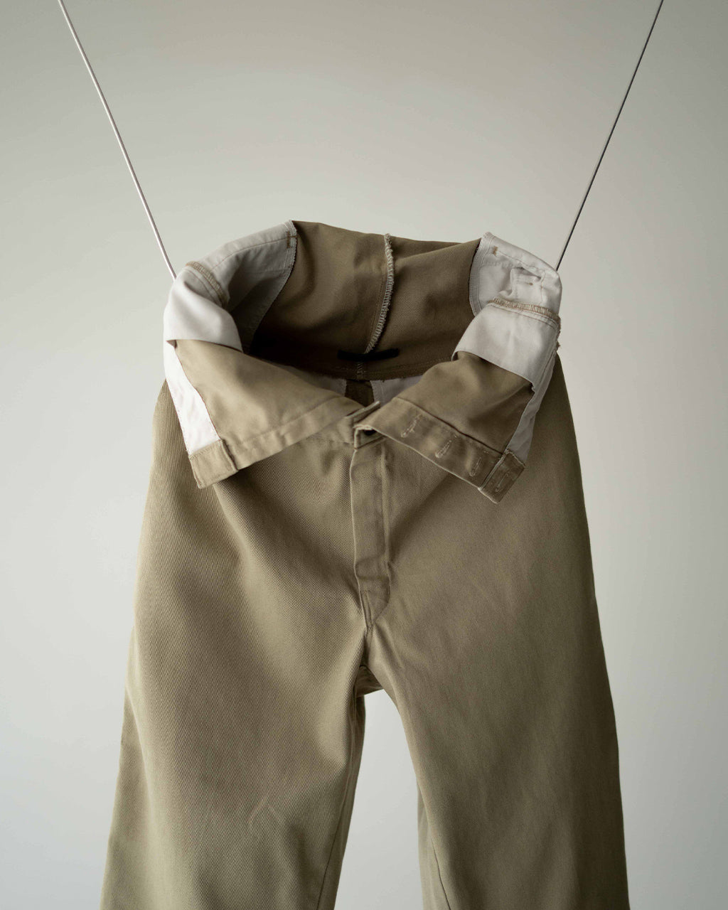 QUIITO W WAIST CHINO PANTS Q25A-T064