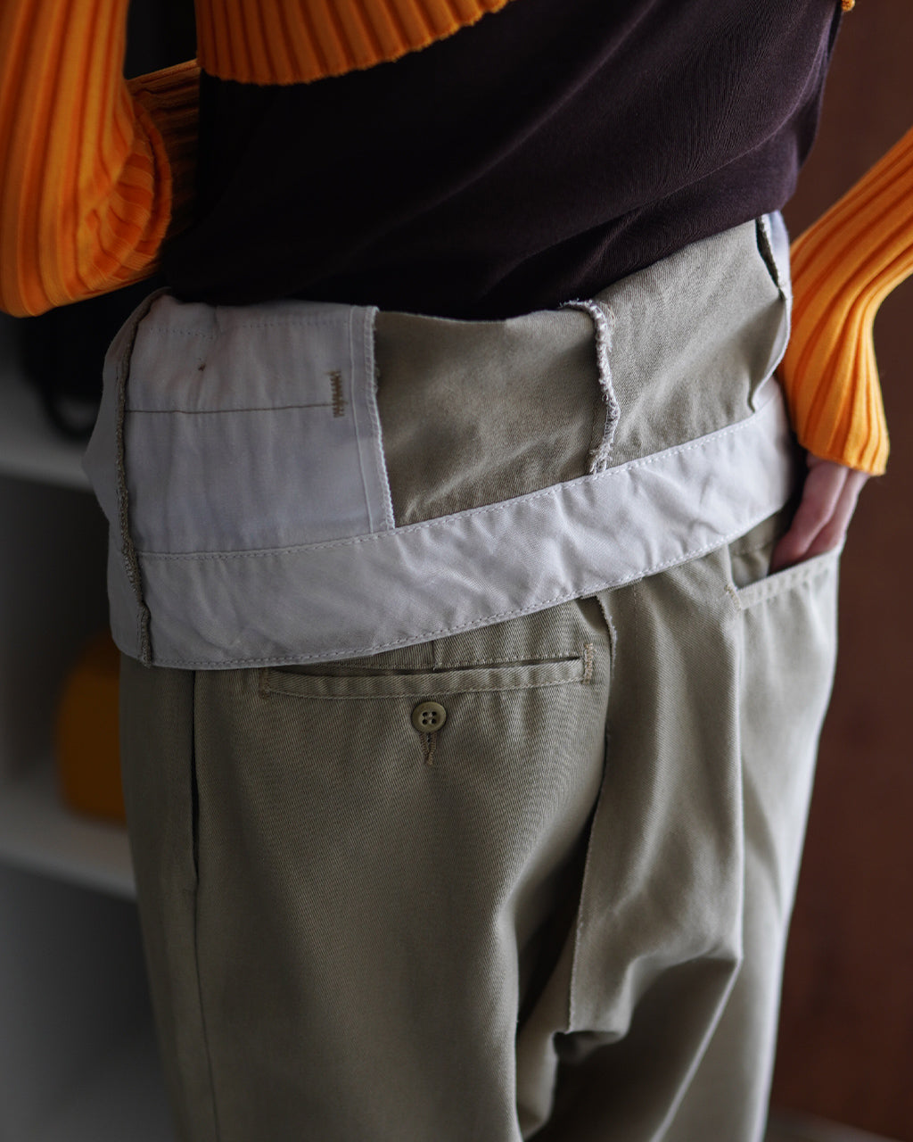 QUIITO W WAIST CHINO PANTS Q25A-T064