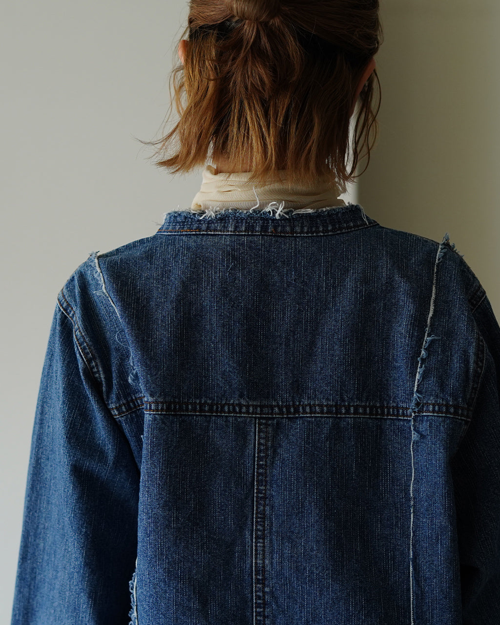 QUIITO キイト ライン デニムジャケット レディース LINE DENIM JK