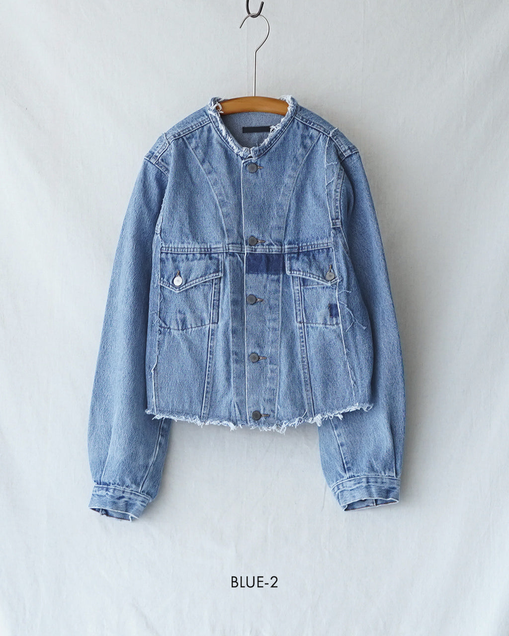 QUIITO キイト ライン デニムジャケット レディース LINE DENIM JK