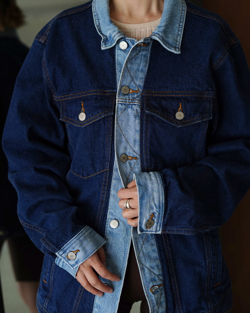 COLLAR SCHEME JACKET Q26S-J107