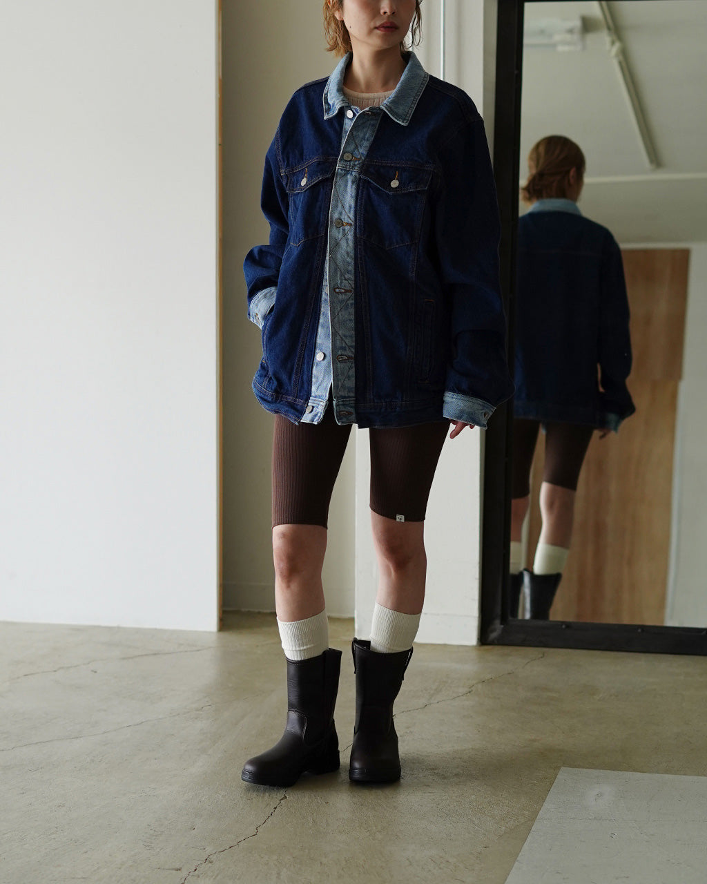 COLLAR SCHEME JACKET Q26S-J107