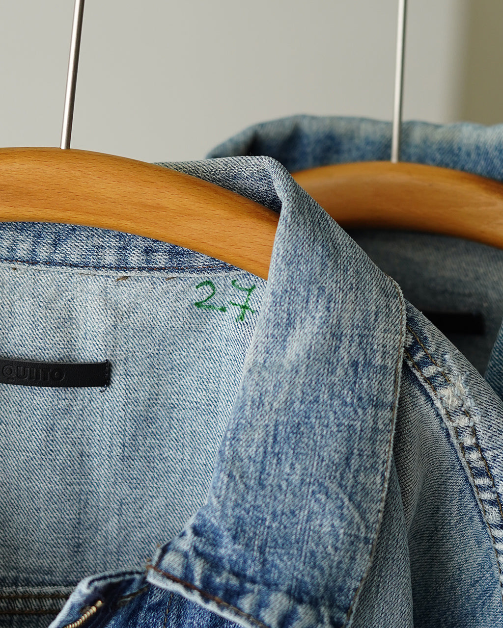 QUIITO キイト ジップ デニムジャケット レディース ZIP DENIM JK Q26S