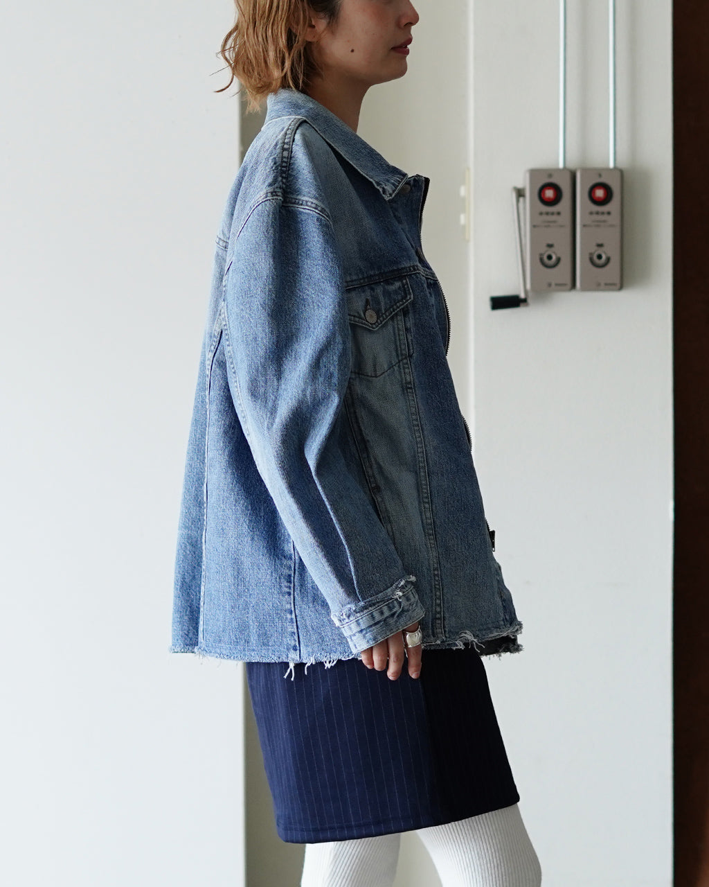 QUIITO キイト ジップ デニムジャケット レディース ZIP DENIM JK Q26S