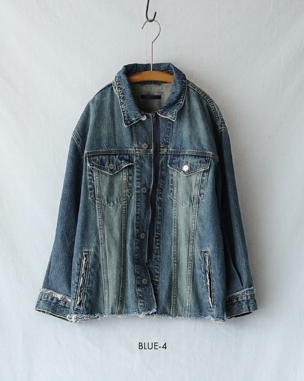 QUIITO キイト ジップ デニムジャケット レディース ZIP DENIM JK Q26S