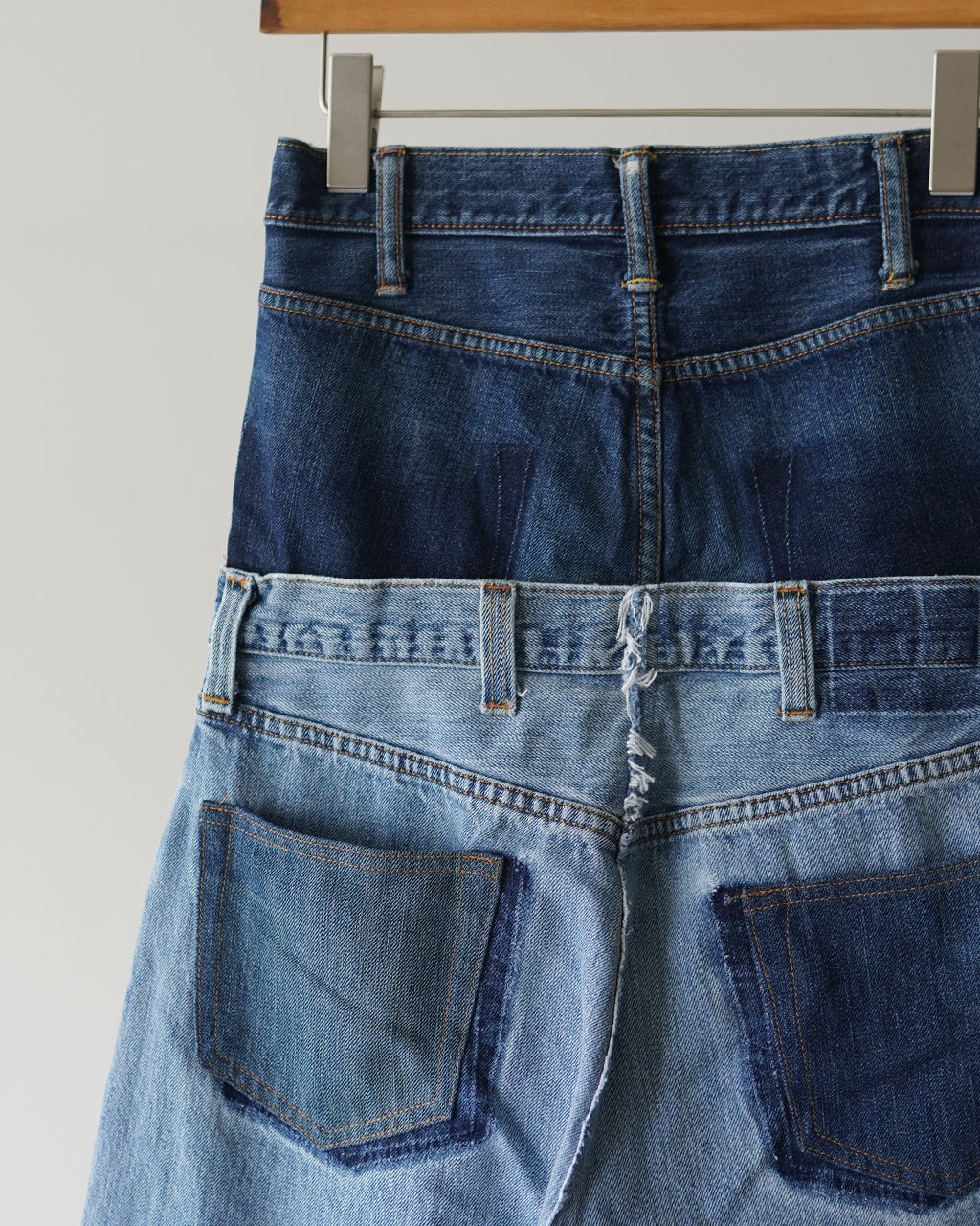 QUIITO キイト ダブル ウエスト デニムパンツ レディース W WAIST
