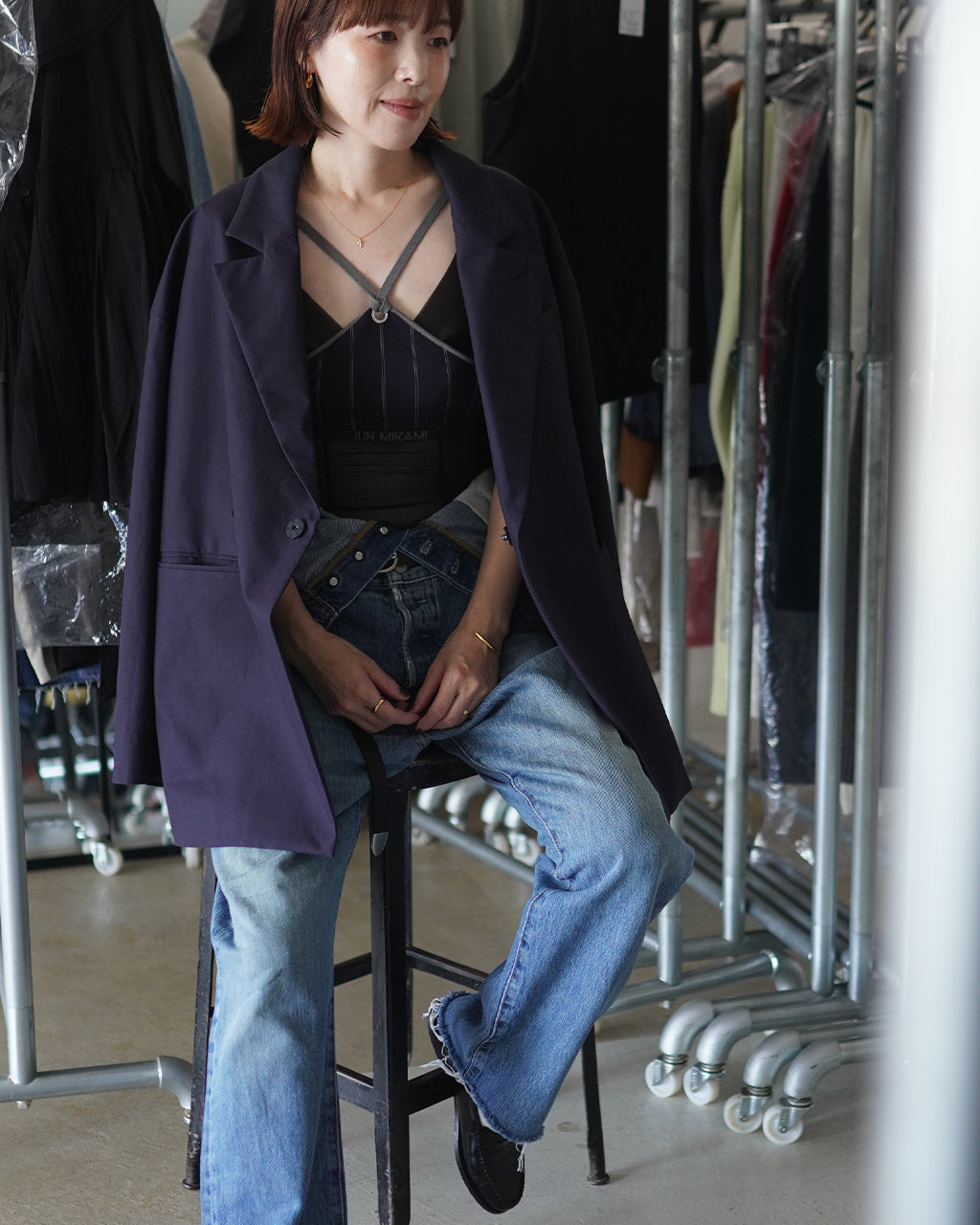 W WAIST DENIM PT Q26S-T018