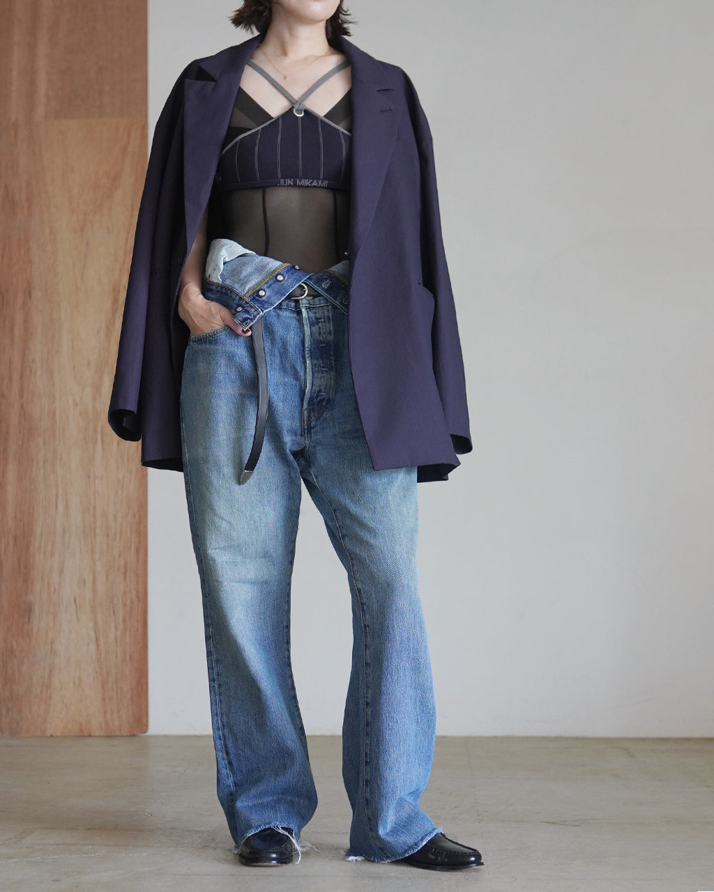 W WAIST DENIM PT Q26S-T018