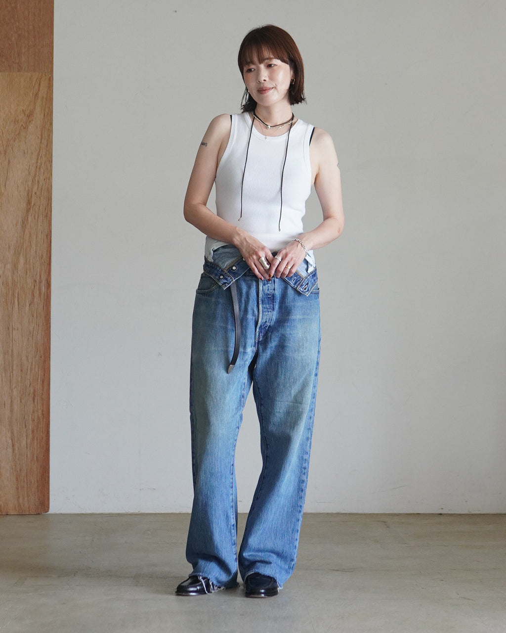 W WAIST DENIM PT Q26S-T018