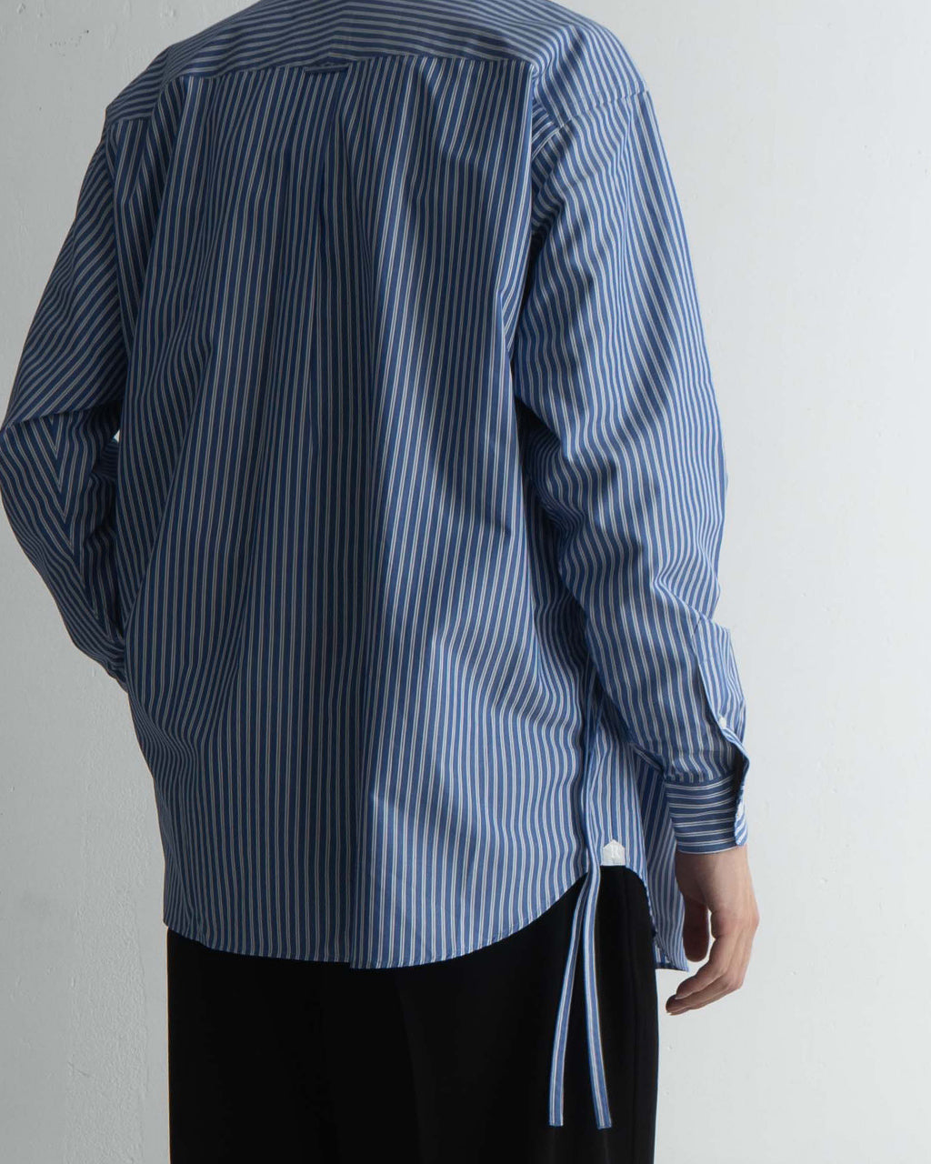 RAINMAKER レインメーカー バンドカラー ドウギ シャツ BAND COLLAR DOUGI SHIRT シナモン ストライプ RM242-015【送料無料】