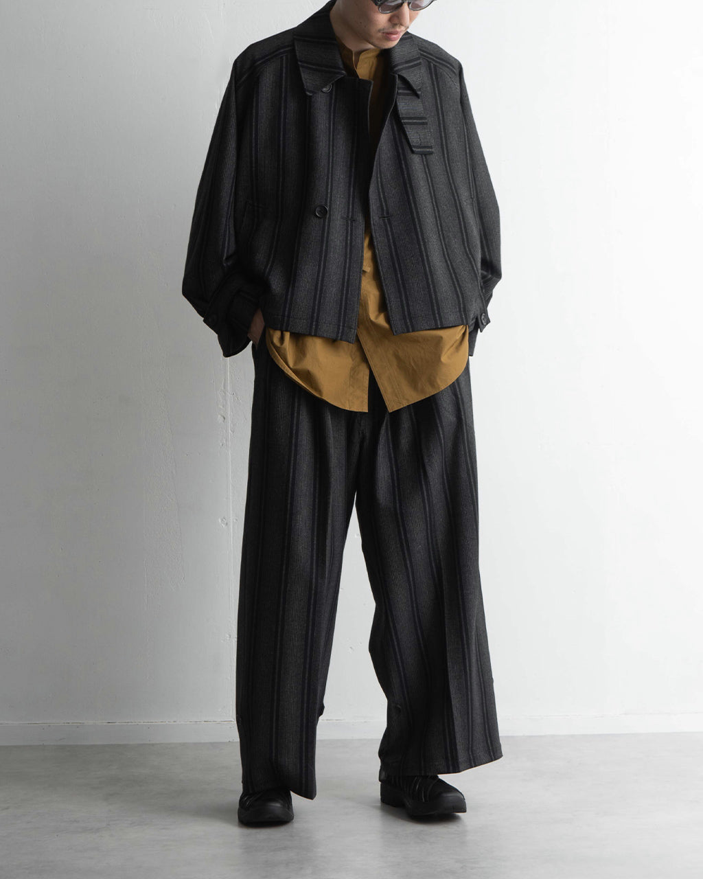 【SALE！20%OFF】RAINMAKER レインメーカー フレンチ ツイル ハカマ トラウザーズ FRENCH TWILL HAKAMA TROUSERS パンツ ボトムス RM242-028【送料無料】