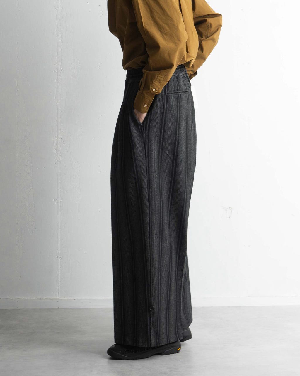 【SALE！20%OFF】RAINMAKER レインメーカー フレンチ ツイル ハカマ トラウザーズ FRENCH TWILL HAKAMA TROUSERS パンツ ボトムス RM242-028【送料無料】