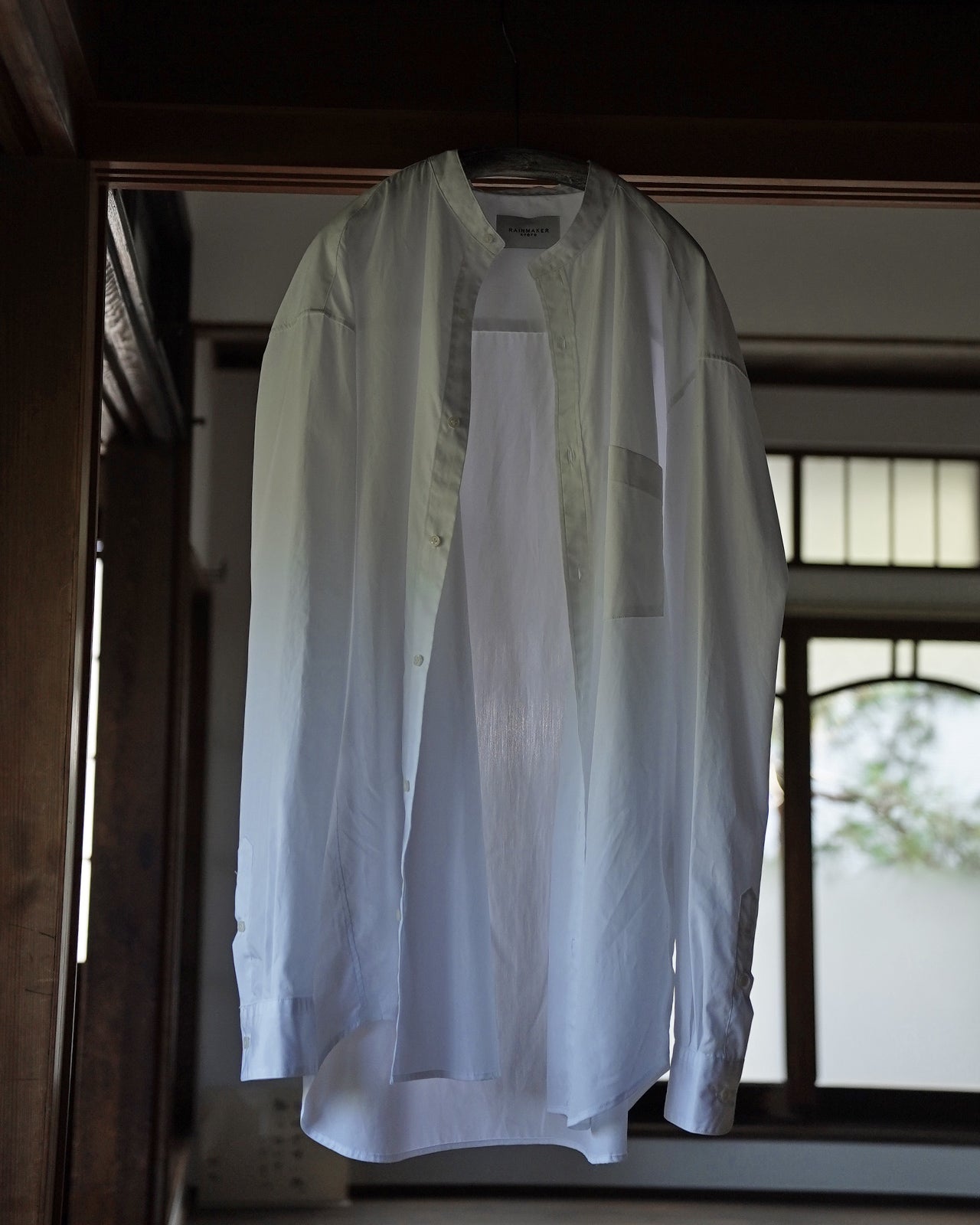 BAND COLLAR SHIRT RM252-011
