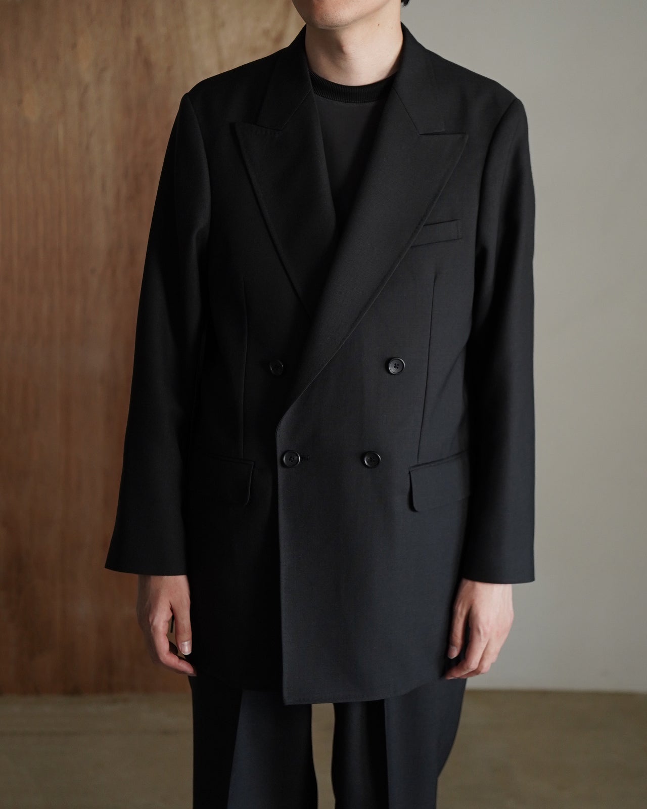 DOUBLE BREASTED LONG JACKET RM261-006