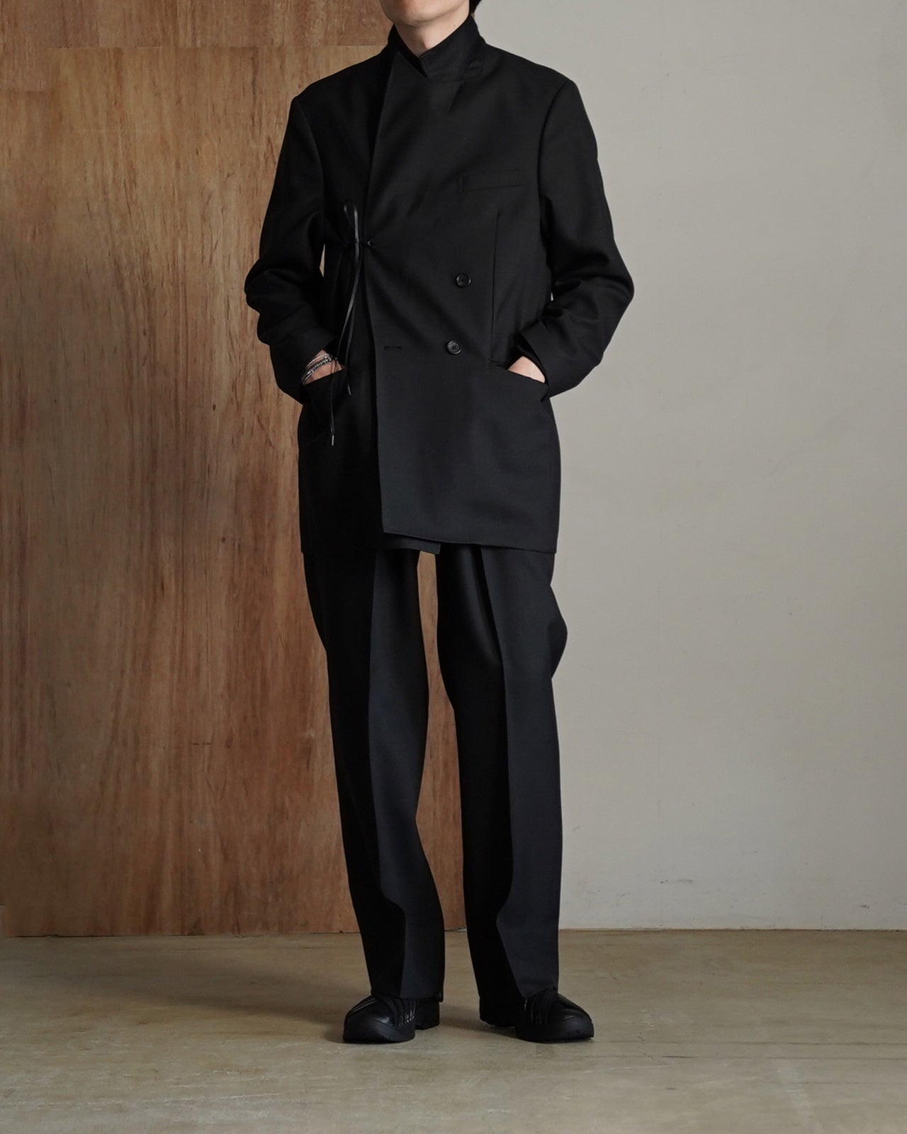 DOUBLE BREASTED LONG JACKET RM261-006