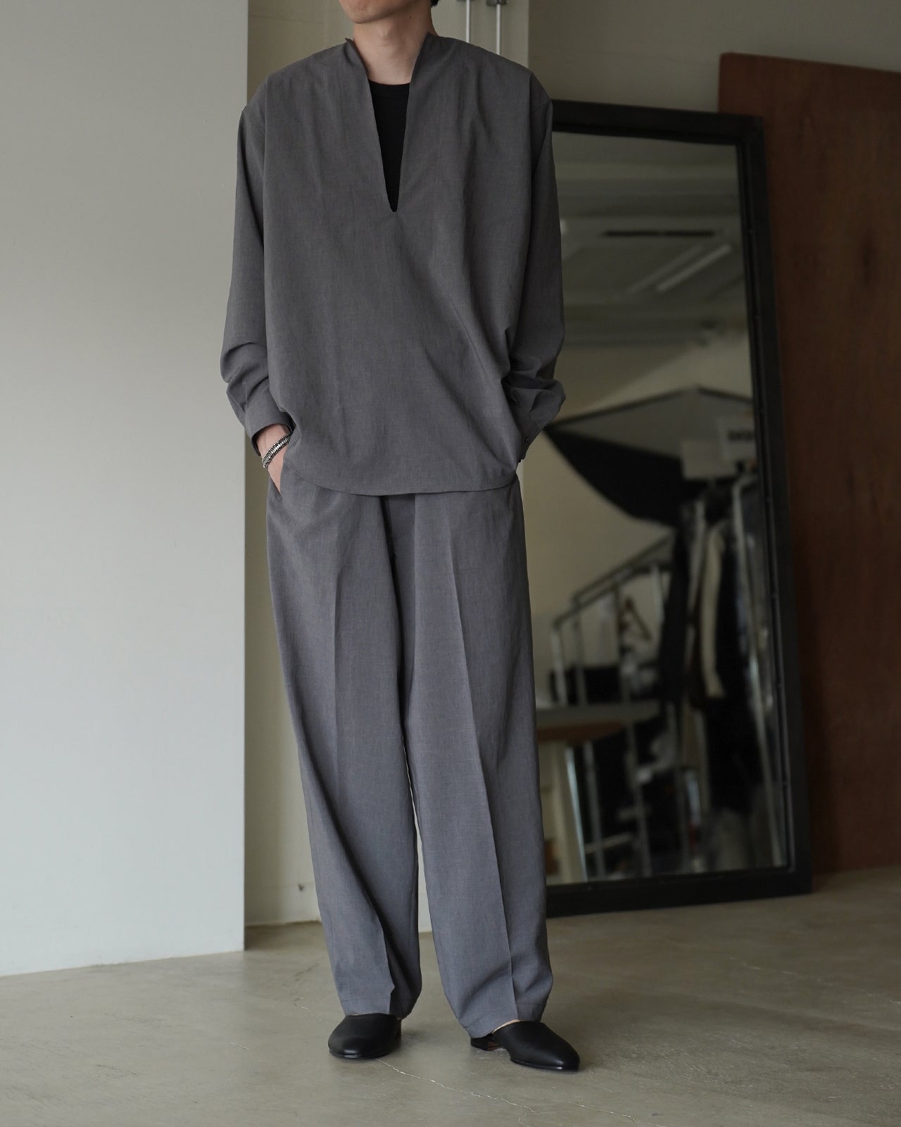 RAINMAKER レインメーカー スキッパーシャツ メンズ SKIPPER SHIRT