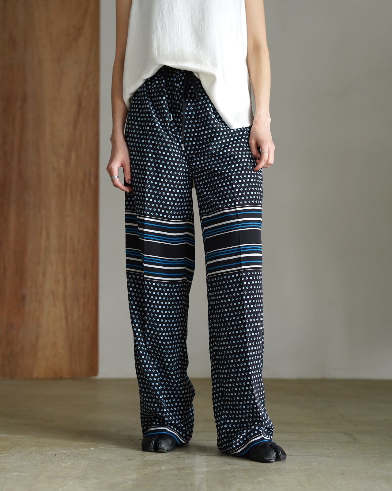 DOUGI PANTS_PATTERN RM261-040P