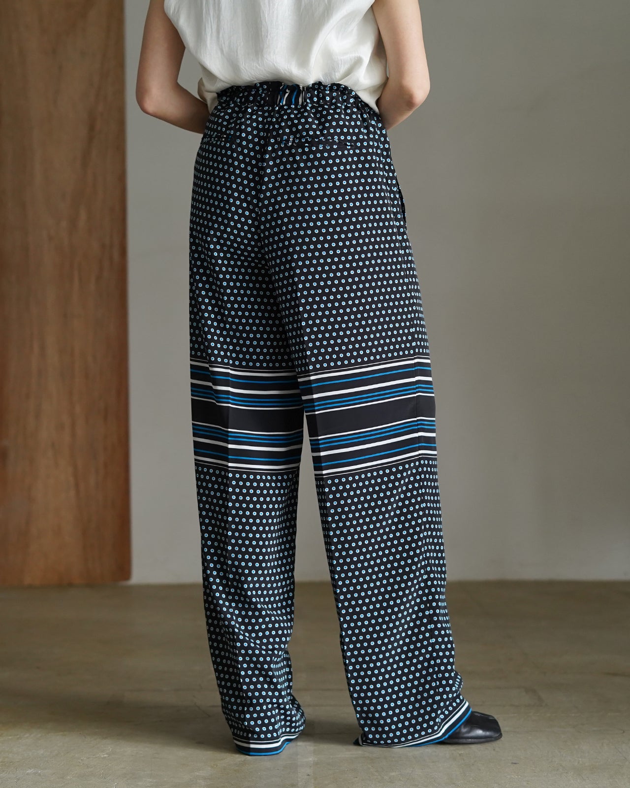 DOUGI PANTS_PATTERN RM261-040P