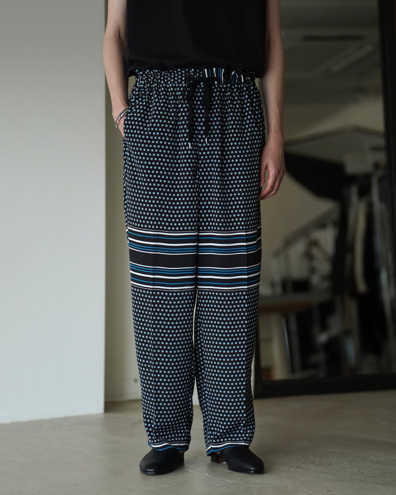 DOUGI PANTS_PATTERN RM261-040P