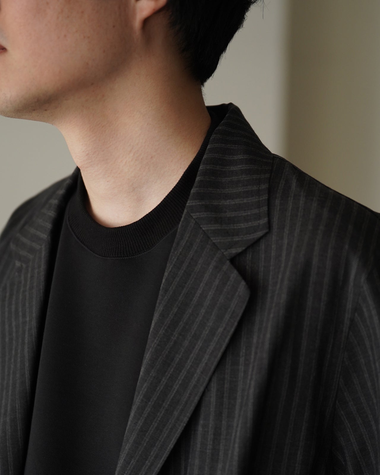 HIGH BACK COLLAR TEE RM261-044