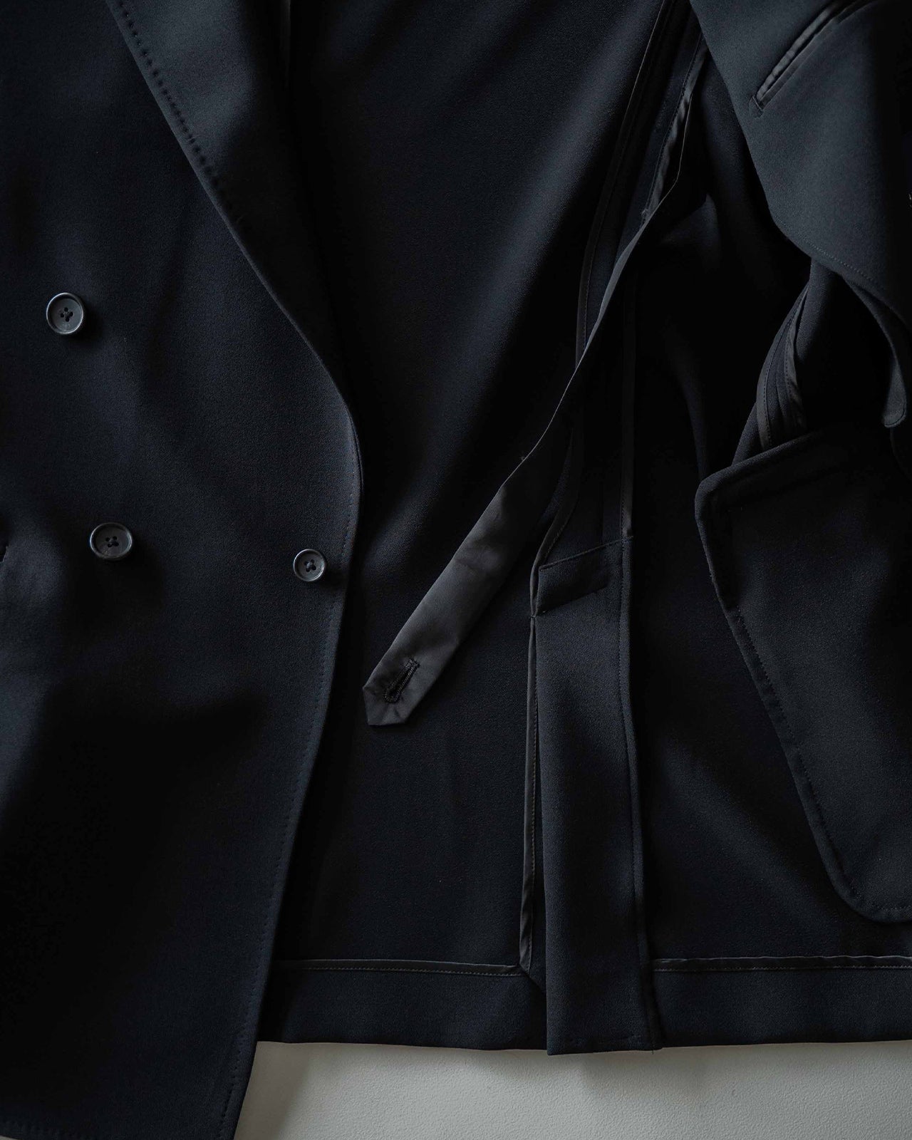 DOUBLE BREASTED LONG JACKET RM262-003