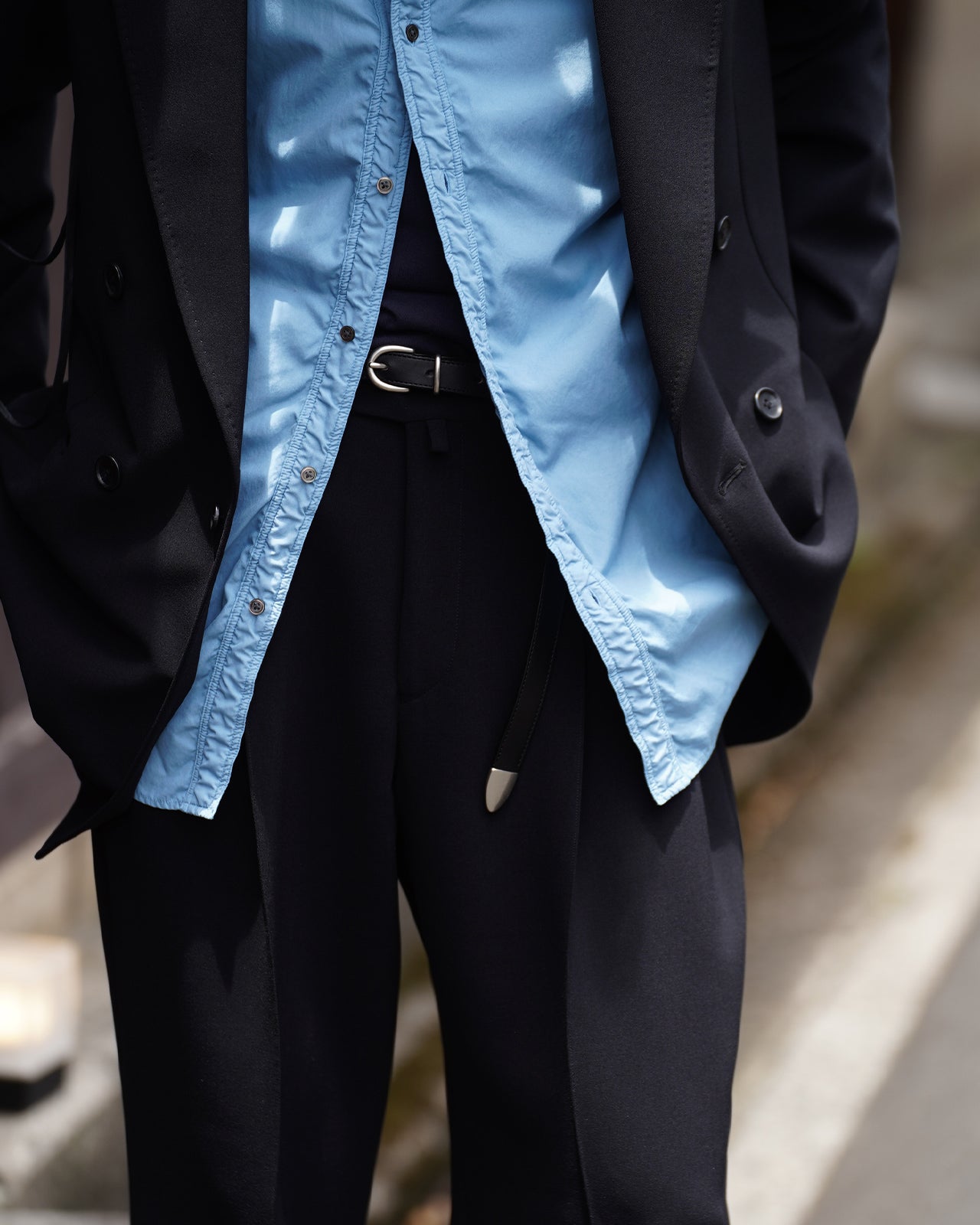 DOUBLE BREASTED LONG JACKET RM262-003