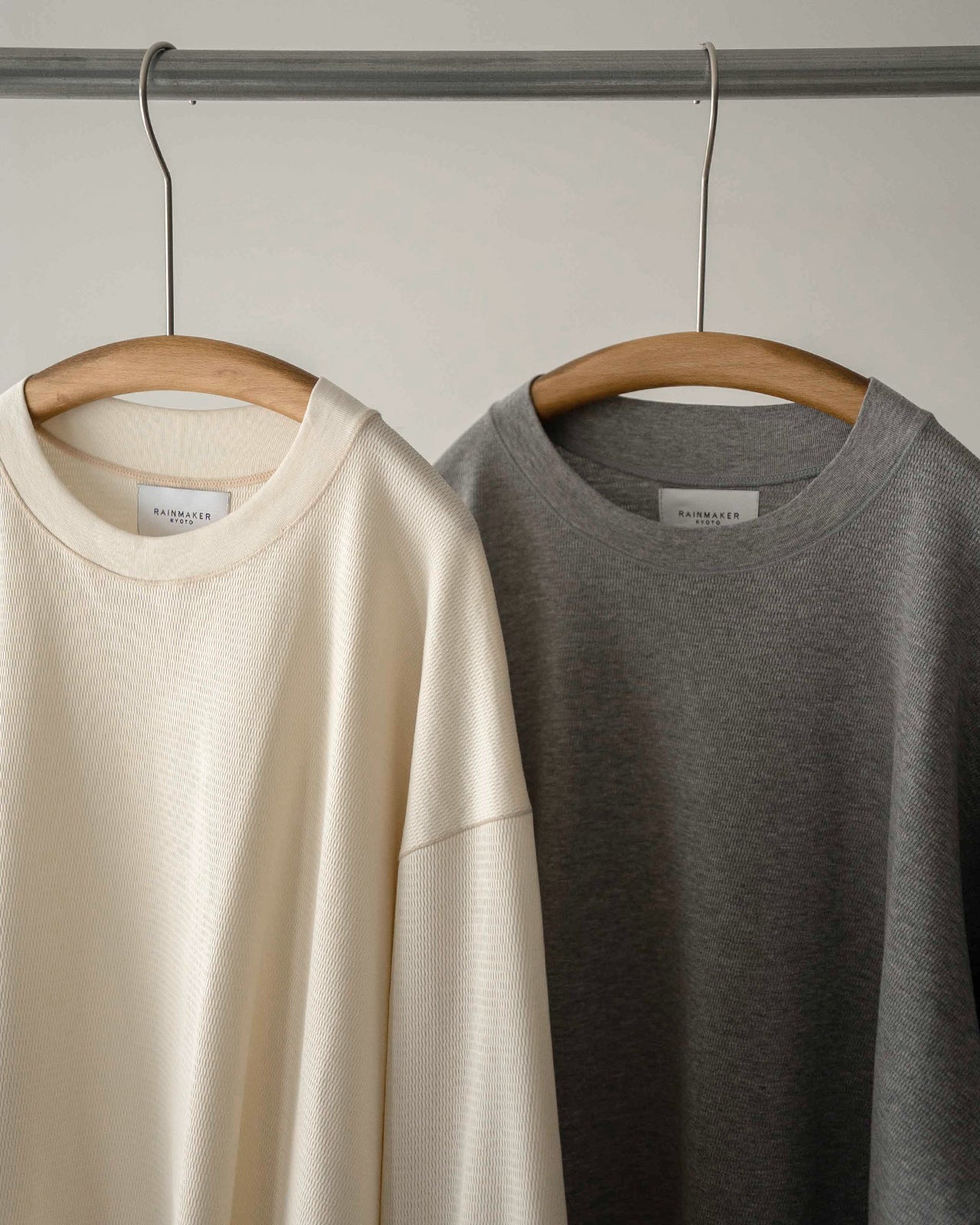 THERMAL TUCK SLEEVE LONG TEE RM262-022