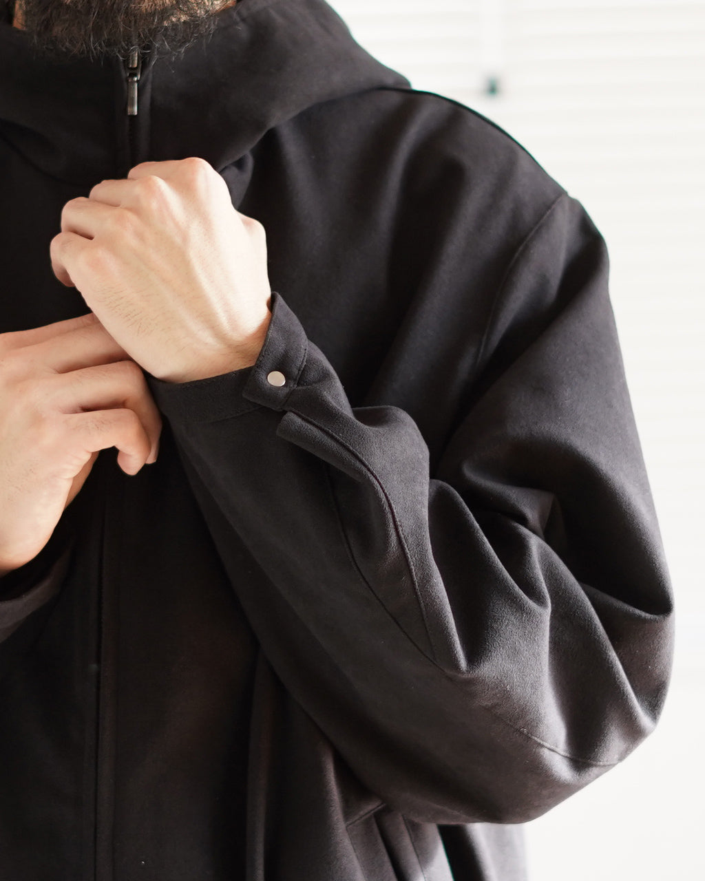 RAKINES ラキネス ジップアップ フーデッドジャケット メンズ