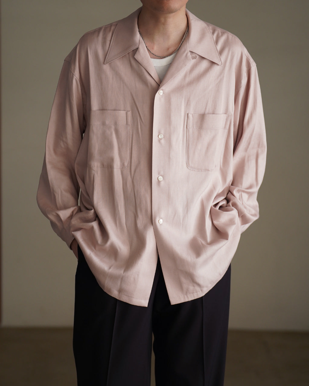 Rayon × Linen Oxford - Danny 15S26HN356S