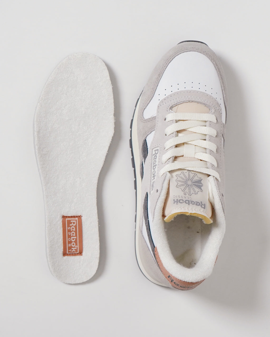 【SALE！20%OFF】Reebok リーボック クラシックレザー CLASSIC LEATHER レースアップスニーカー 100201109 100201110【送料無料】