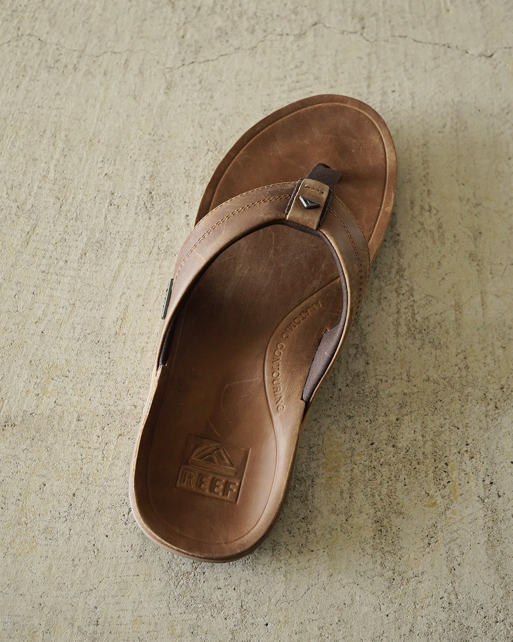 REEFリーフ LEATHER OFFSHORE ビーチサンダル トングサンダル 革