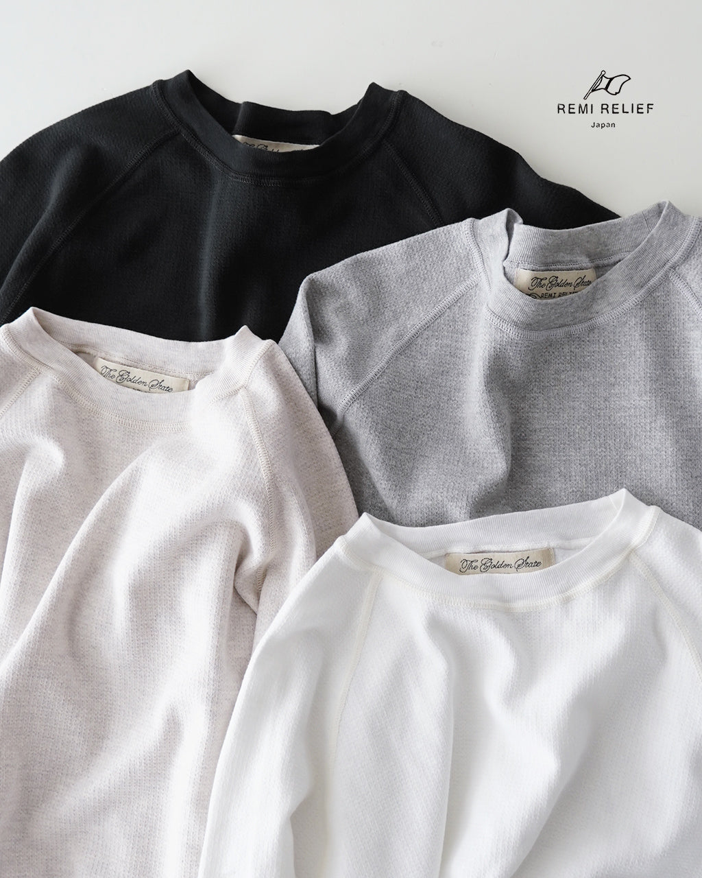 REMI RELIEF レミレリーフ 長袖Tシャツ Wタック ラグランスリーブ ロンT RN28369097【送料無料】