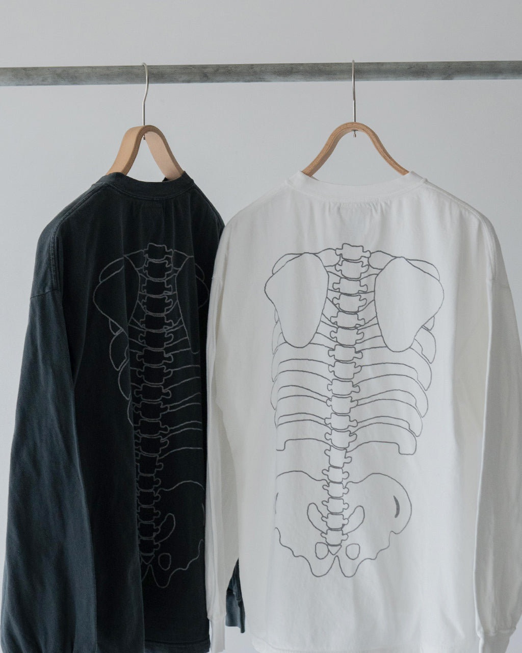 REMI RELIEF レミレリーフ ロングスリーブ Tシャツ HARD SP加工20/-天竺ロンT(BONE) カットソー ロゴT RN28369134 【送料無料】