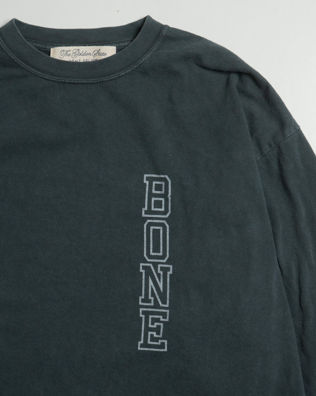 REMI RELIEF レミレリーフ ロングスリーブ Tシャツ HARD SP加工20/-天竺ロンT(BONE) カットソー ロゴT RN28369134 【送料無料】